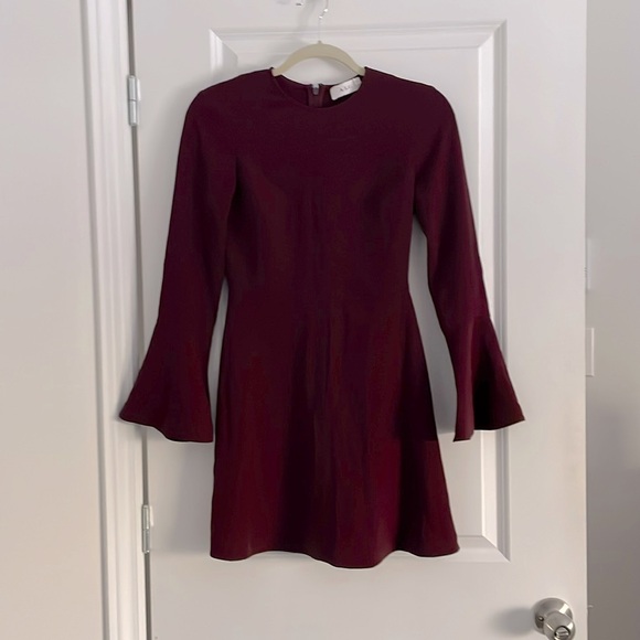 A.L.C burgundy dress - Picture 2 of 4